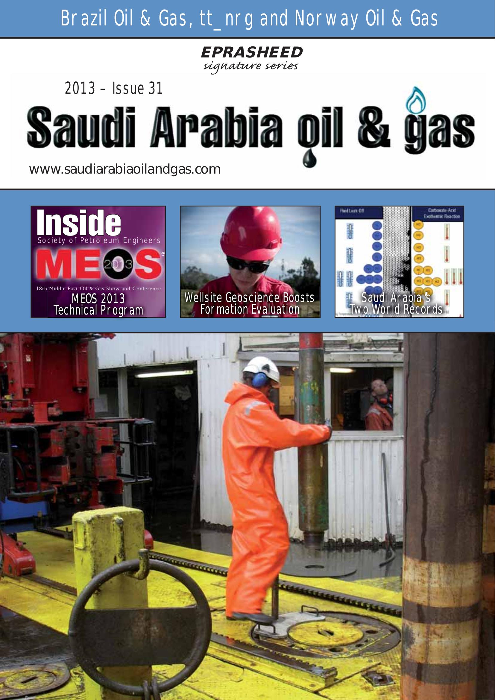Saudi Arabia Oil and Gas Issue 31