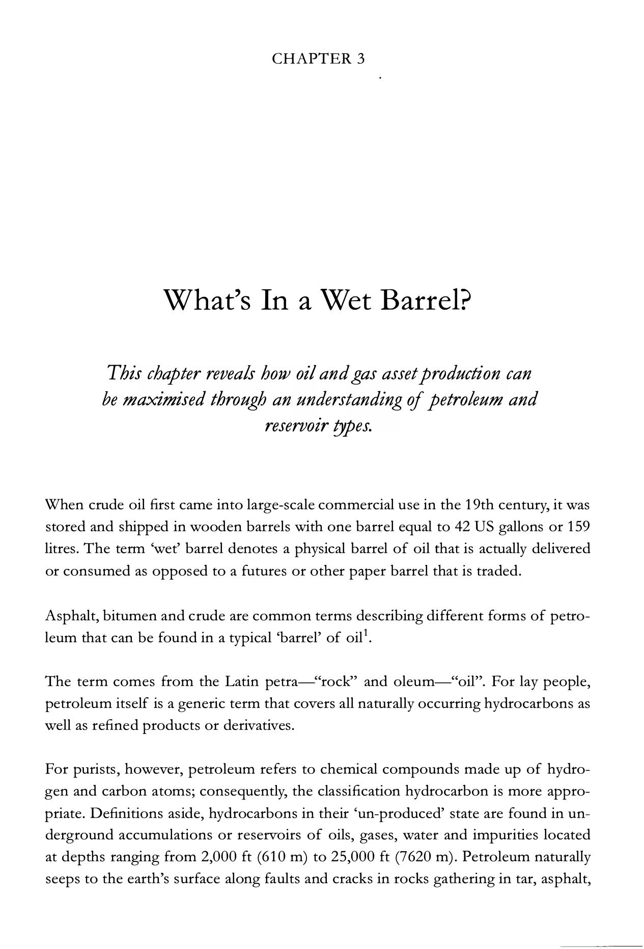 The Hydrocarbon Highway - Chapter 3